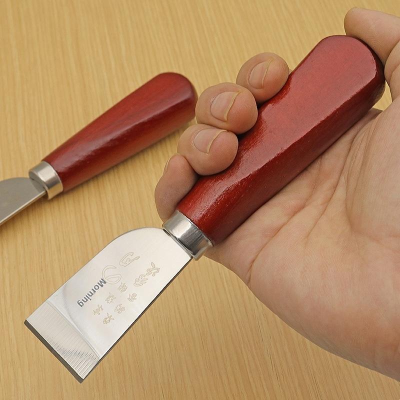 Leatherwork Knives - 새로운 가죽 스키빙 나이프, 나무 손잡이가