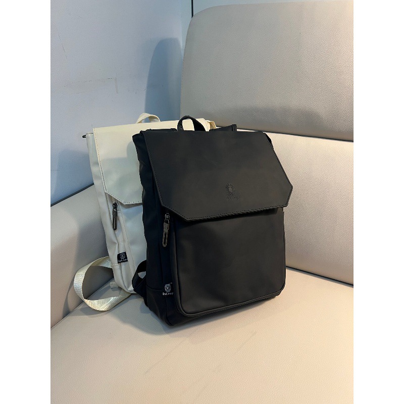 고품질 플랩형 PU 가죽 소재의 남성용 노트북 백팩,  - Leather Work Rucksack 리뷰 및 가격