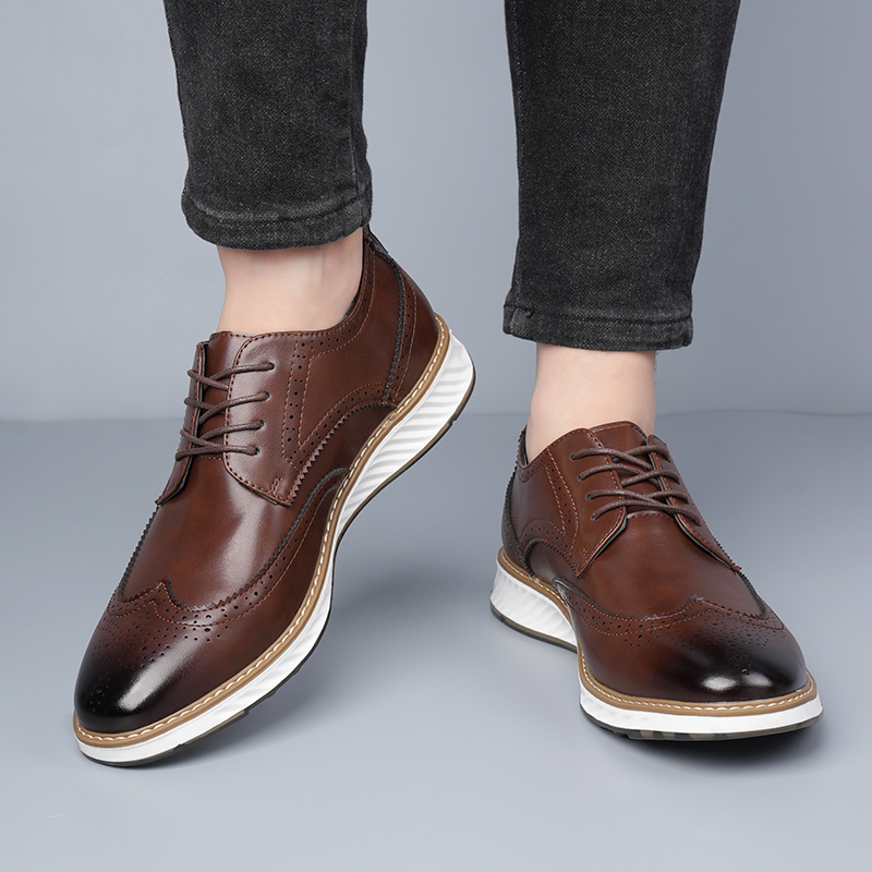 남성 캐주얼 비즈니스 신발 클래식하고 편안한 레트로 스 - Leatherworking Classic 리뷰 및 가격