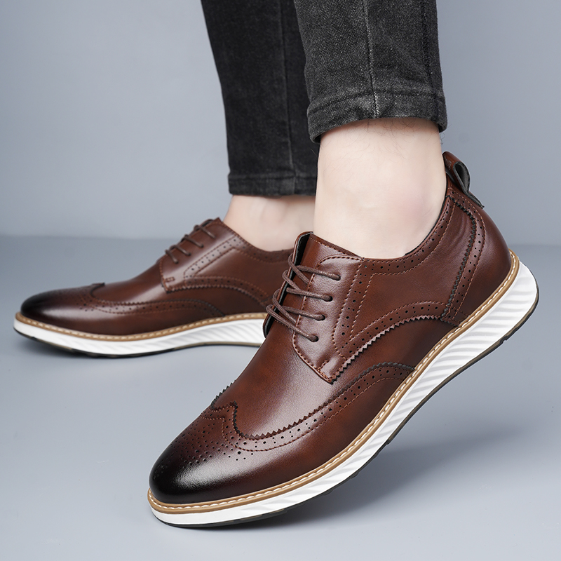 남성 캐주얼 비즈니스 신발 클래식하고 편안한 레트로 스 - Leatherworking Classic 리뷰 및 가격