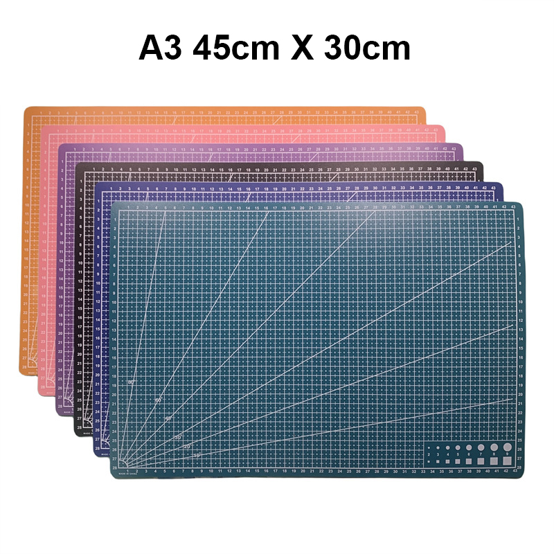 A3 커팅 패드 조각칼/자 세트 PVC 테이블 패드 가 - Leatherwork Ruler 리뷰 및 가격