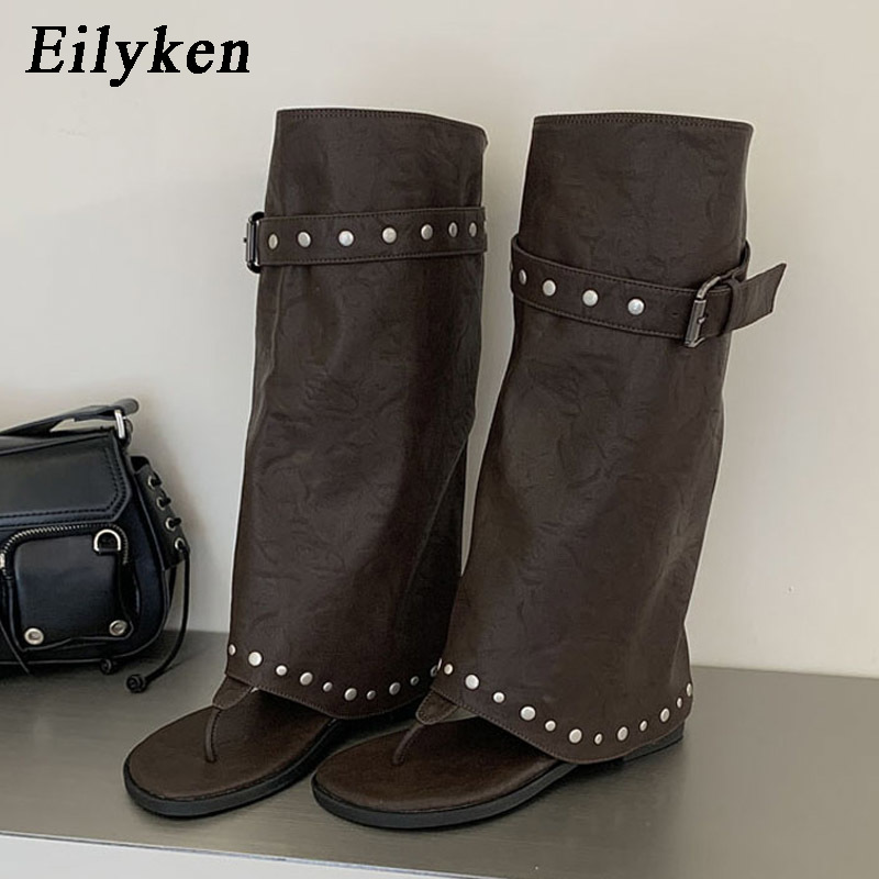 Eilyken 빈티지 편안한 로우 힐 라운드 클립 발가 - Belt Buckle Blank 리뷰 및 가격