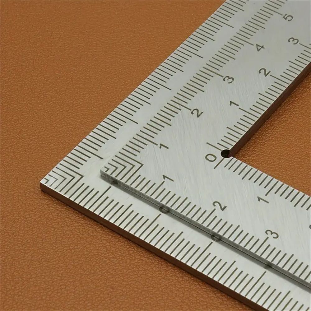 미니 스테인레스 스틸 L자형 양면 정밀 스케일 눈금자  - Leatherwork Ruler 리뷰 및 가격