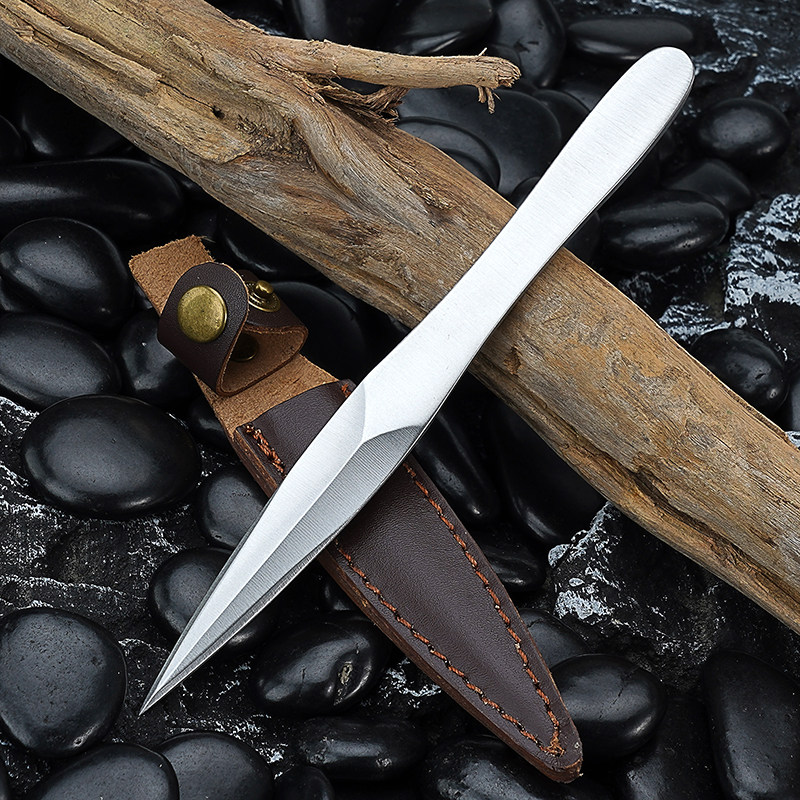 가죽 커버가 있는 스테인레스 스틸 차 칼, 푸얼 차 따 - Leatherwork Knives 리뷰 및 가격