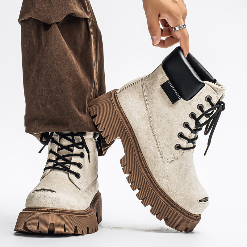 클래식 하이탑 부츠 아웃도어 가죽 남성 캐주얼 앵클 부 - Leatherworking Classic 리뷰 및 가격