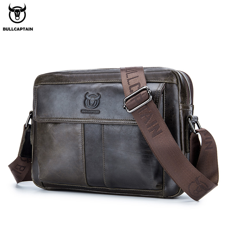 BULLCAPTAIN 정품 가죽 남성용 크로스 바디 백 - Leather Work Laptop Bag 리뷰 및 가격