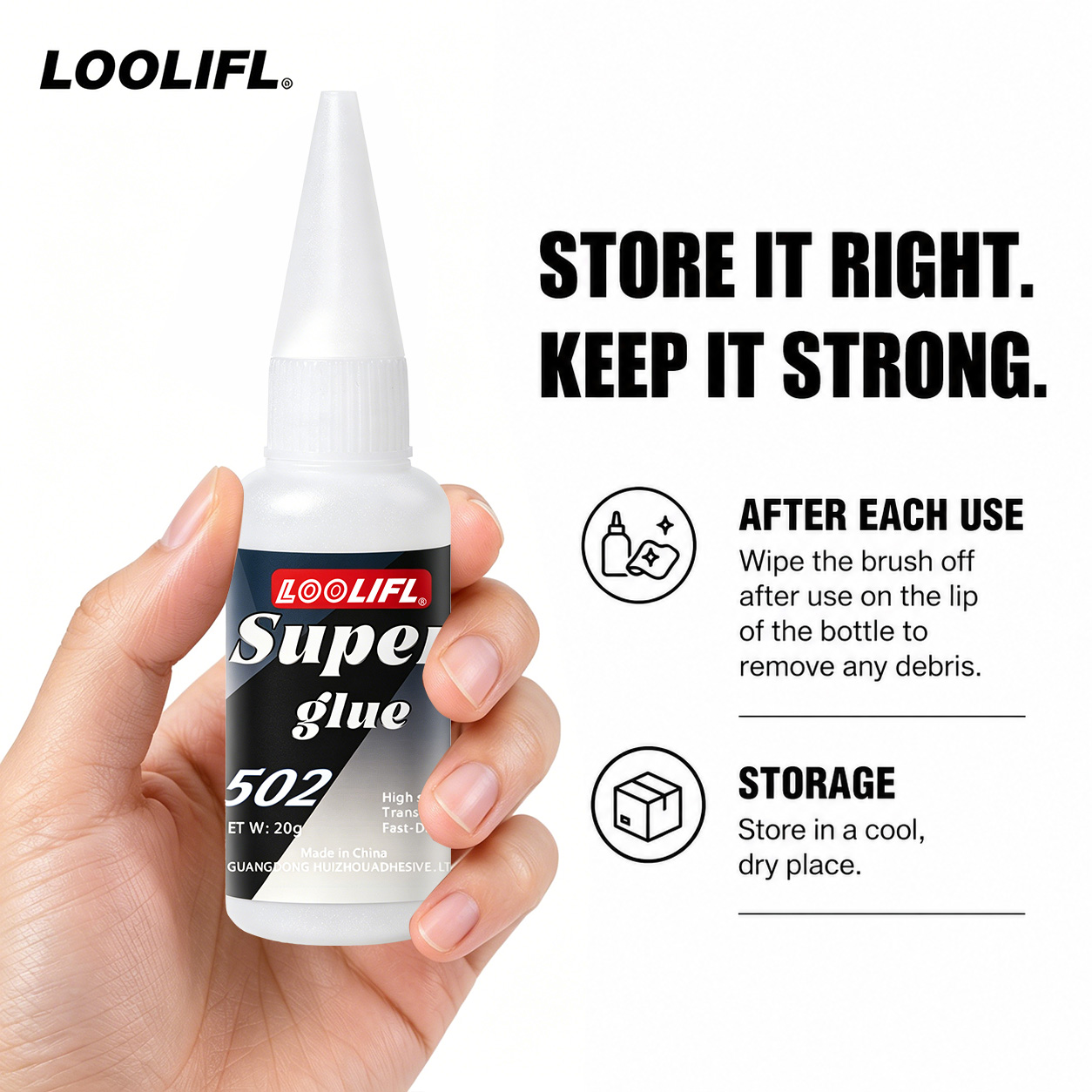 Loolifl-502-20Ml 즉시 사용 가능한 투명  - For Leather Work 리뷰 및 가격
