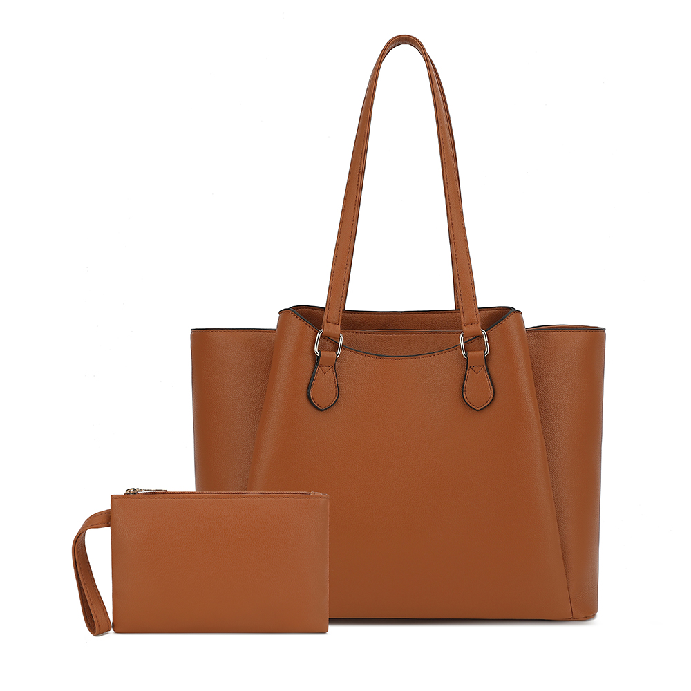 여성용 토트백, 파우치가 있는 대형 PU 가죽 숄더 핸 - For Leather Work 리뷰 및 가격