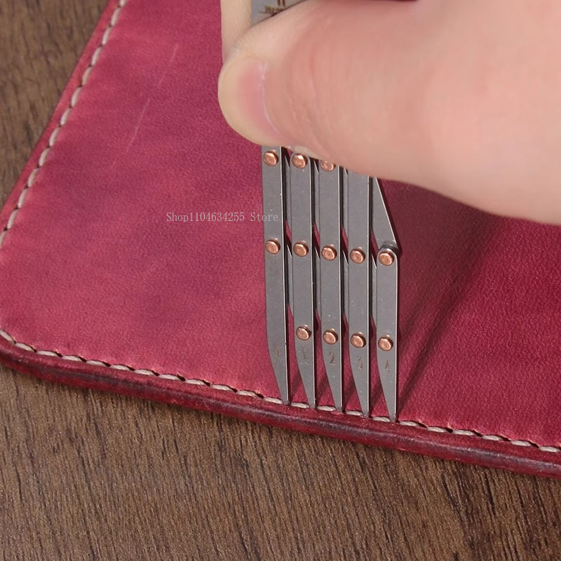 가죽 제품 빠른 평등 분할 보조 분리 균등 등각 눈금자 - Leatherwork Ruler 리뷰 및 가격