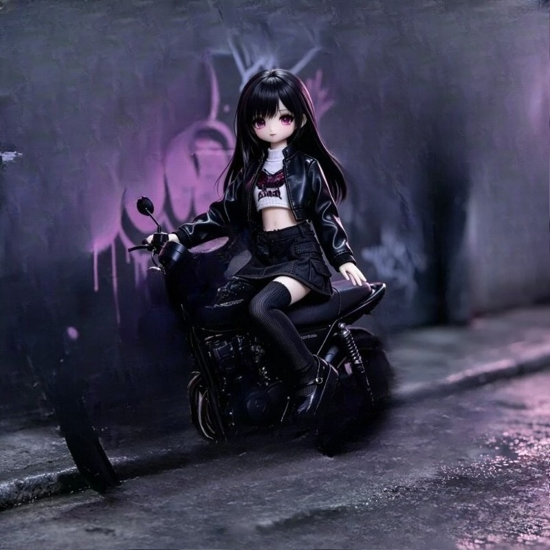 1/12 스케일 BJD 스윗 쿨 의상 세트 PU 가죽  - Leatherworking Items 리뷰 및 가격