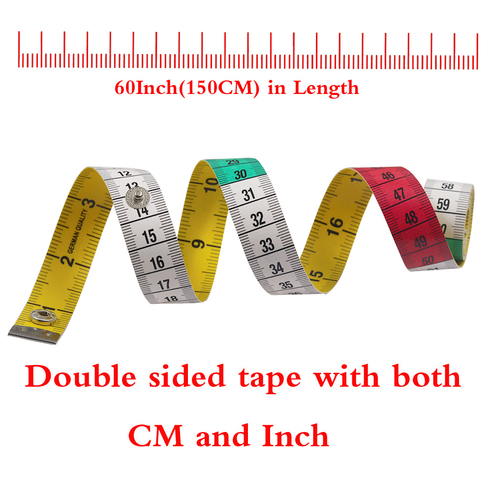 1.5M 소프트 테이프 측정 스냅 패스너가있는 재단사  - Leatherwork Ruler 리뷰 및 가격