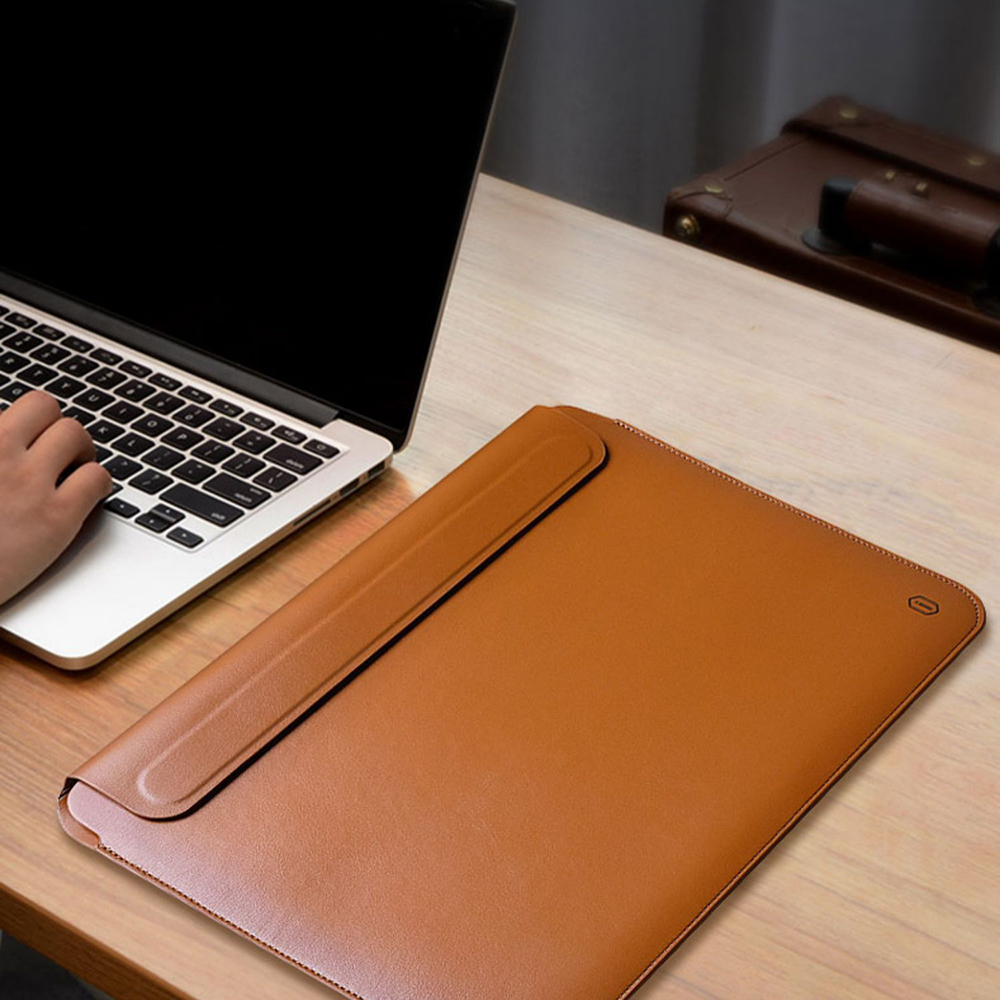 WiWU 맥북 에어 13 M5 2026 울트라-씬 가죽 - Leather Work Laptop Bag 리뷰 및 가격