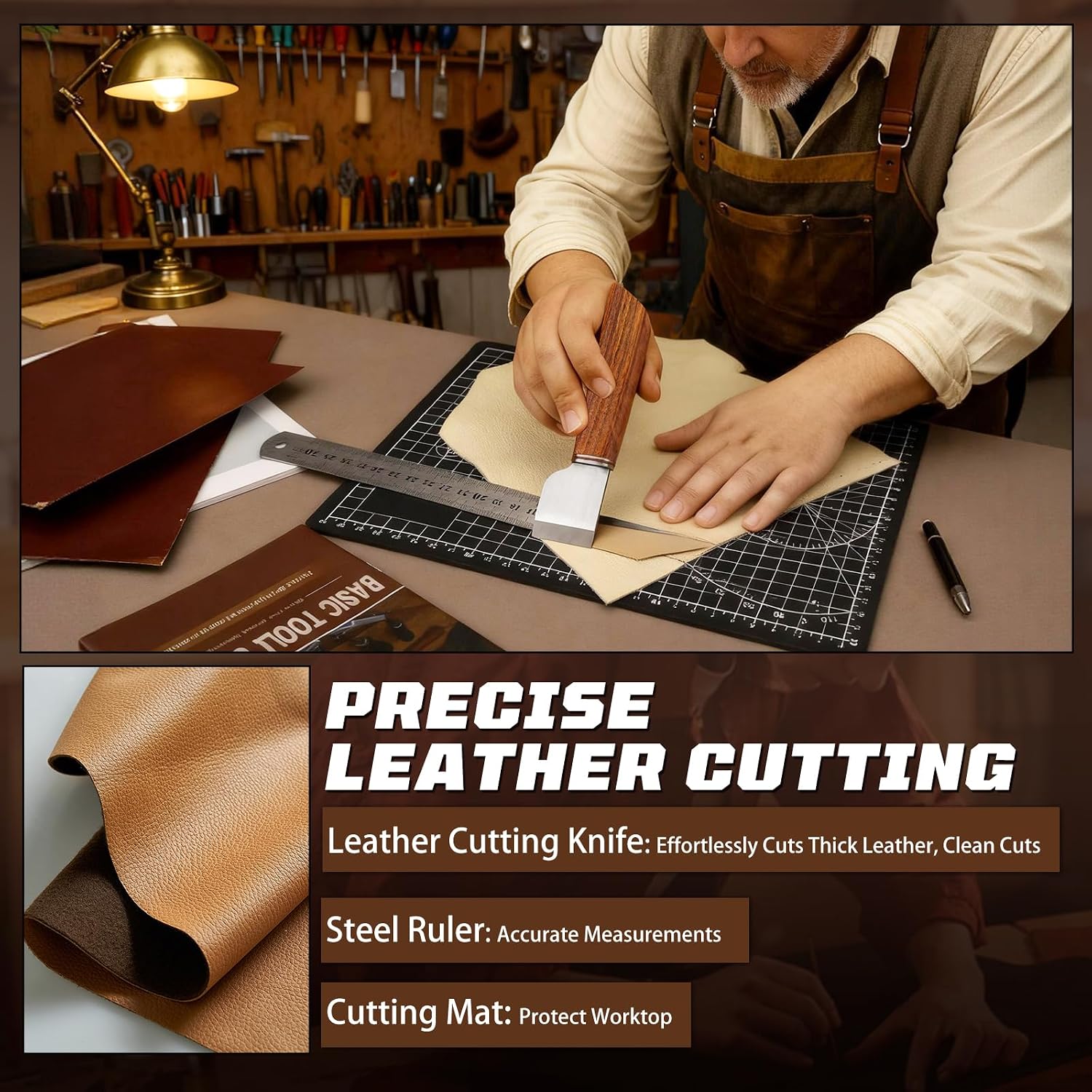 가죽 공예 키트, 가죽 공예 도구 및 수공예 키트(맞춤 - For Leather Work 리뷰 및 가격
