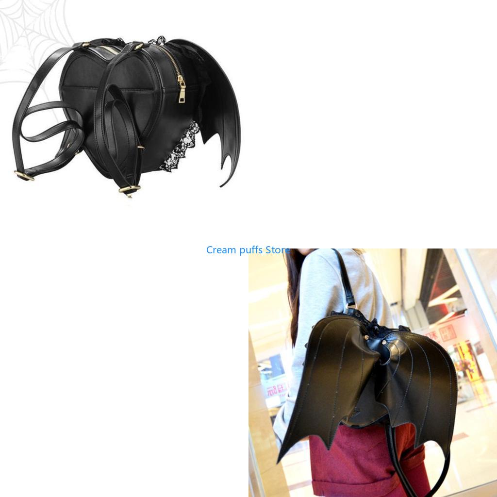 50LE 트렌디한 배트윙 레이스 배낭과 편안한 어깨끈  - Leather Work Rucksack 리뷰 및 가격