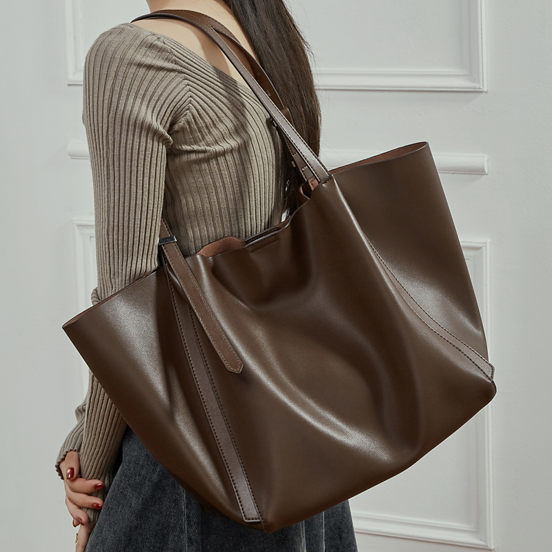 HIFASHION 대형 천연 가죽 토트백, 여성용 빈티 - Leather Work Laptop Bag 리뷰 및 가격