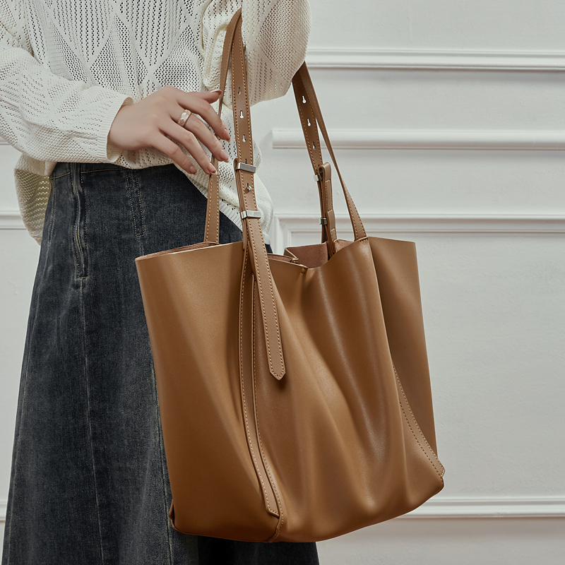 HIFASHION 대형 천연 가죽 토트백, 여성용 빈티 - Leather Work Laptop Bag 리뷰 및 가격