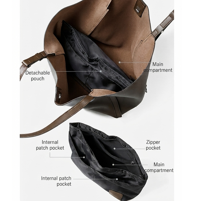 HIFASHION 대형 천연 가죽 토트백, 여성용 빈티 - Leather Work Laptop Bag 리뷰 및 가격