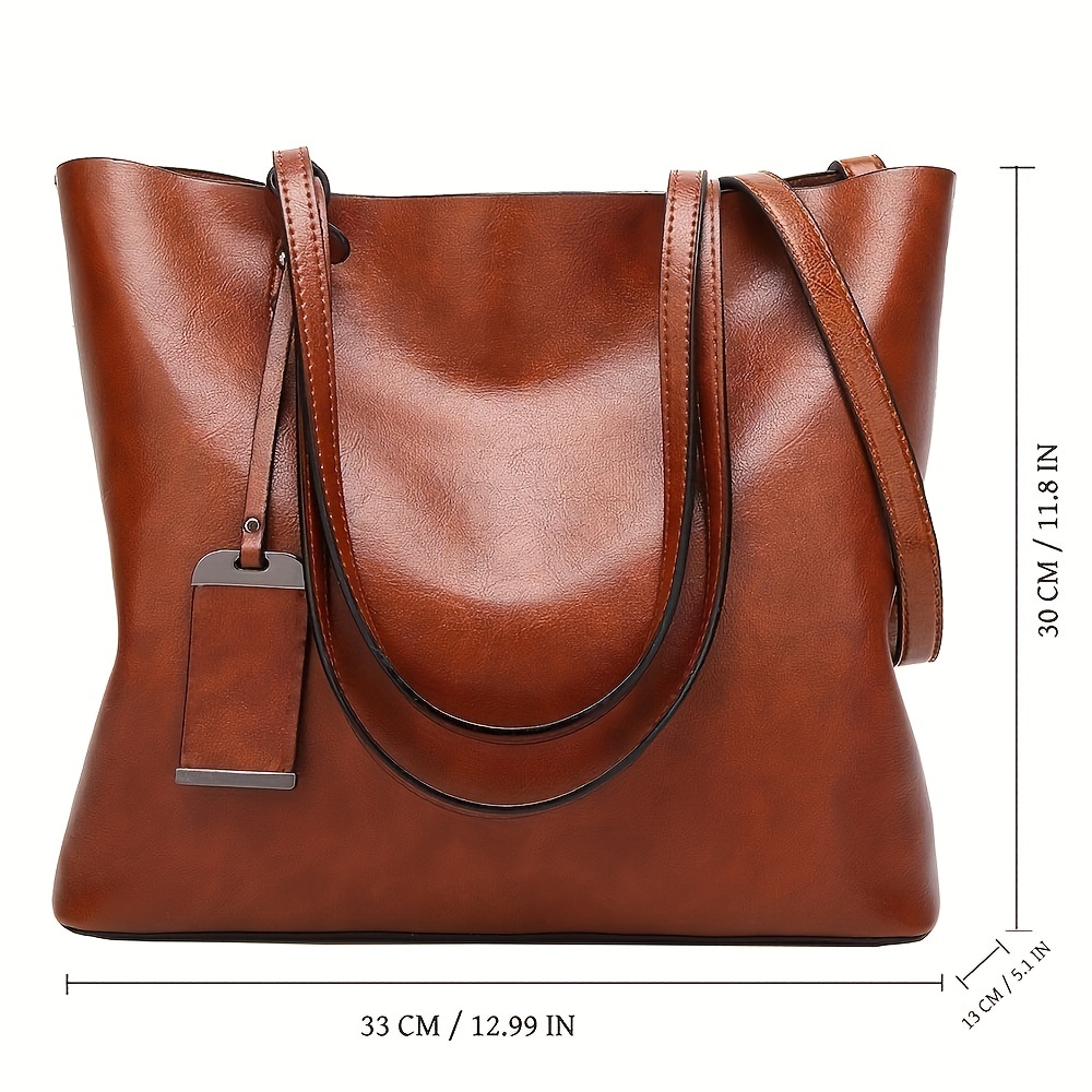 여성용 클래식 레트로 가죽 토트 핸드백 크로스 바디 백 - Leatherworking Classic 리뷰 및 가격