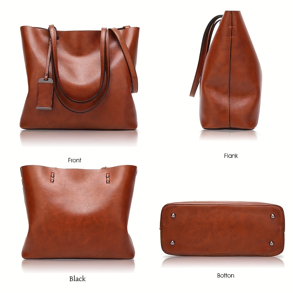 여성용 클래식 레트로 가죽 토트 핸드백 크로스 바디 백 - Leatherworking Classic 리뷰 및 가격